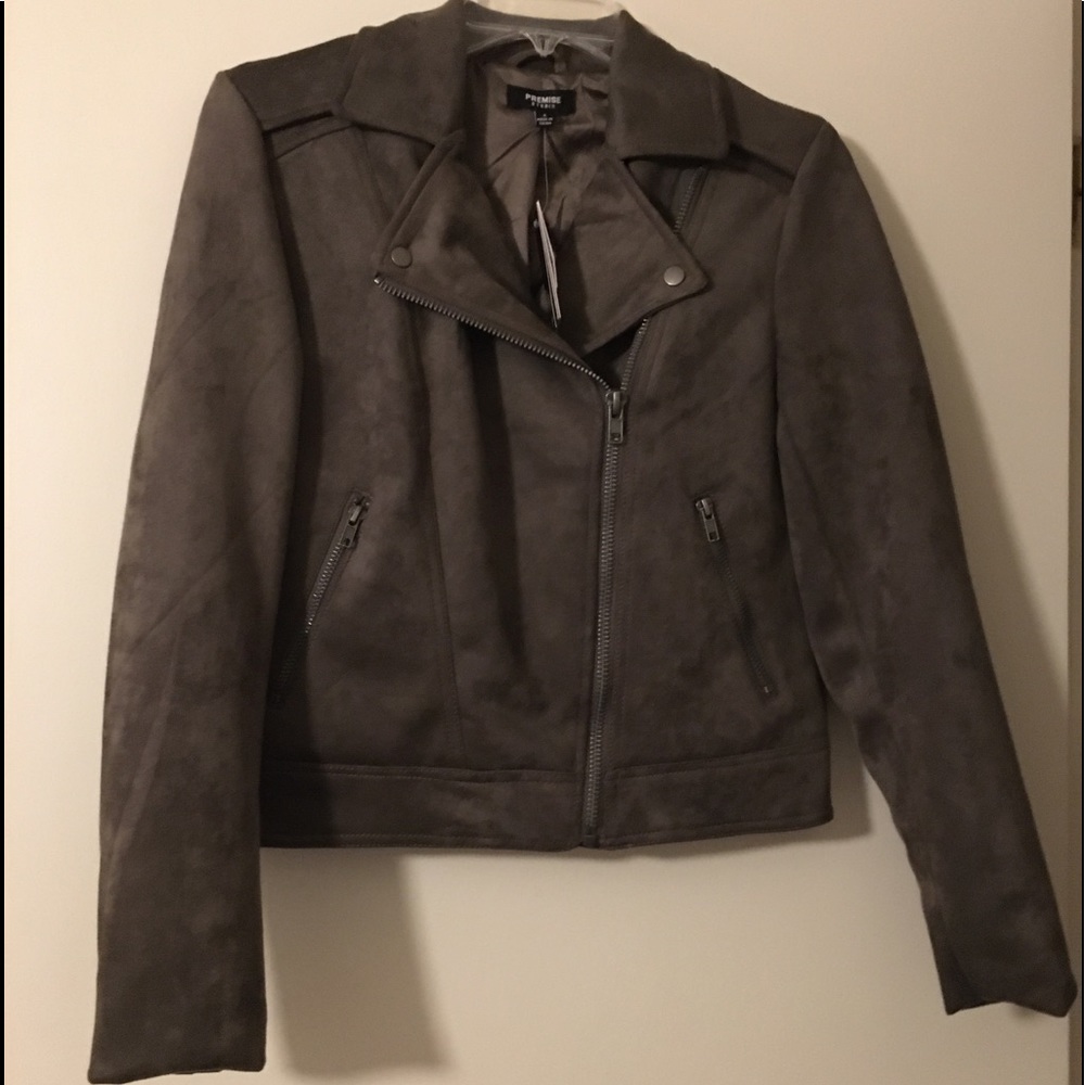 SOLD!  Beautiful Faux Suede Jacket